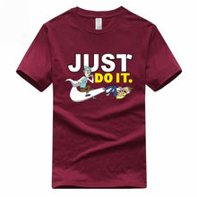 Load image into Gallery viewer, Euro Size Rick and Morty T-shirt Fashion Short sleeve O-Neck Cartoon Unisex 100% Cotton Summer Tshirt GMT300001