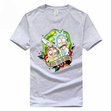 Load image into Gallery viewer, Euro Size Rick and Morty T-shirt Fashion Short sleeve O-Neck Cartoon Unisex 100% Cotton Summer Tshirt GMT300001