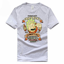 Load image into Gallery viewer, Euro Size Rick and Morty T-shirt Fashion Short sleeve O-Neck Cartoon Unisex 100% Cotton Summer Tshirt GMT300001