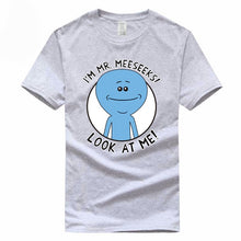 Load image into Gallery viewer, Euro Size Rick and Morty T-shirt Fashion Short sleeve O-Neck Cartoon Unisex 100% Cotton Summer Tshirt GMT300001