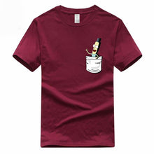 Load image into Gallery viewer, Euro Size Rick and Morty T-shirt Fashion Short sleeve O-Neck Cartoon Unisex 100% Cotton Summer Tshirt GMT300001