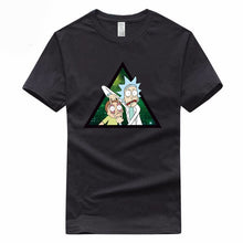Load image into Gallery viewer, Euro Size Rick and Morty T-shirt Fashion Short sleeve O-Neck Cartoon Unisex 100% Cotton Summer Tshirt GMT300001