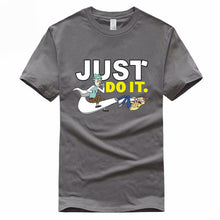 Load image into Gallery viewer, Euro Size Rick and Morty T-shirt Fashion Short sleeve O-Neck Cartoon Unisex 100% Cotton Summer Tshirt GMT300001