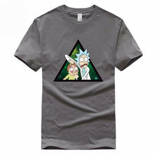 Load image into Gallery viewer, Euro Size Rick and Morty T-shirt Fashion Short sleeve O-Neck Cartoon Unisex 100% Cotton Summer Tshirt GMT300001