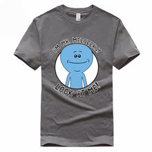 Load image into Gallery viewer, Euro Size Rick and Morty T-shirt Fashion Short sleeve O-Neck Cartoon Unisex 100% Cotton Summer Tshirt GMT300001