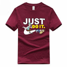 Load image into Gallery viewer, Euro Size Rick and Morty T-shirt Fashion Short sleeve O-Neck Cartoon Unisex 100% Cotton Summer Tshirt GMT300001