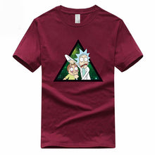 Load image into Gallery viewer, Euro Size Rick and Morty T-shirt Fashion Short sleeve O-Neck Cartoon Unisex 100% Cotton Summer Tshirt GMT300001