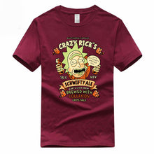 Load image into Gallery viewer, Euro Size Rick and Morty T-shirt Fashion Short sleeve O-Neck Cartoon Unisex 100% Cotton Summer Tshirt GMT300001