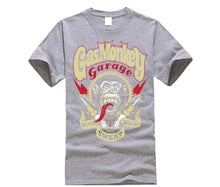 Load image into Gallery viewer, gas shirt Custom Printed T-shirts  Summer monkey style cotton custom  Round Neck Short-Sleeve T-Shirt Top Fashion T-Shirt Top