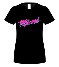 Load image into Gallery viewer, 2019 New Brand Men T-Shirt Summer cotton Short Sleeve T Shirt MIAMI HEAT VICE SHIRT